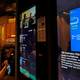 A ticket screen showing a scene of the movie “Far From Home”, right, a short about the political division in Hong Kong following the anti-government protests in 2019, at a cinema in Hong Kong on June 11, 2021.